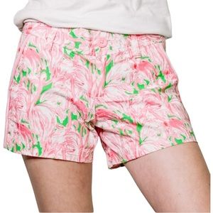 Lilly Pulitzer Callahan Flamingo Shorts